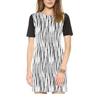 🖤🤍Anthropologie 4.Collective 4C Black and White Shift Dress